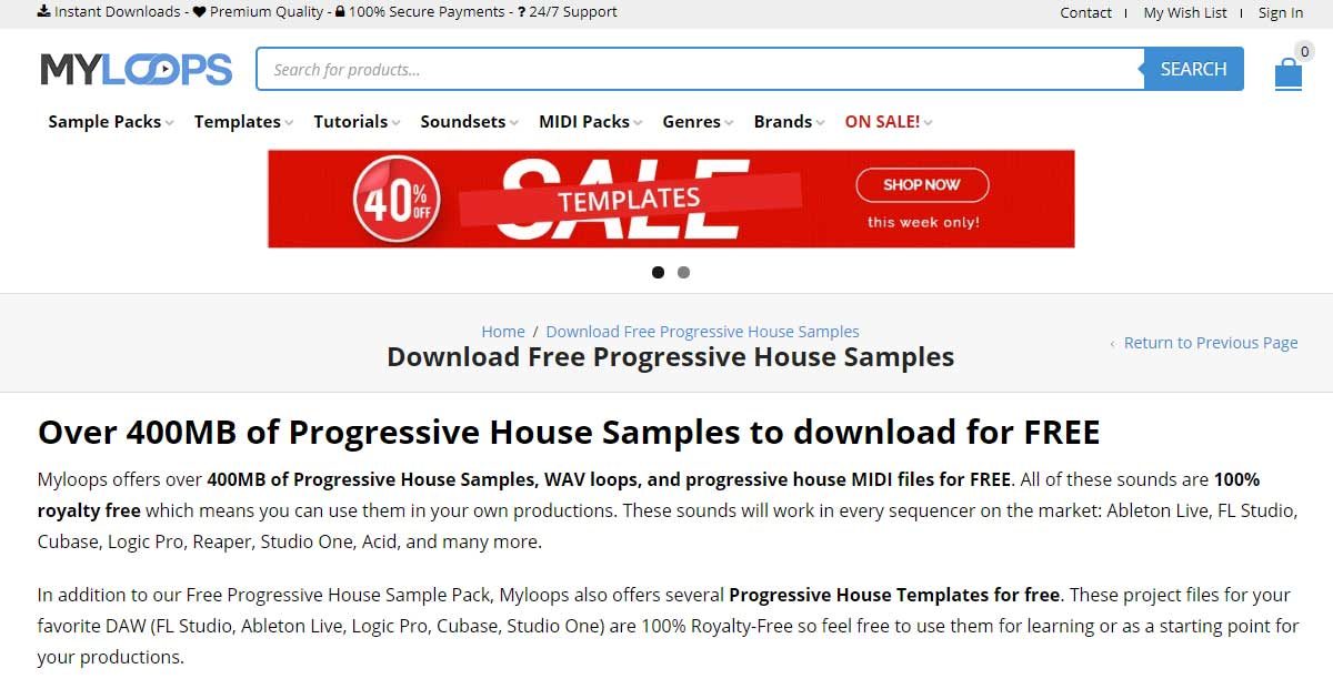 Download 400mb Of Free Progressive House Loops