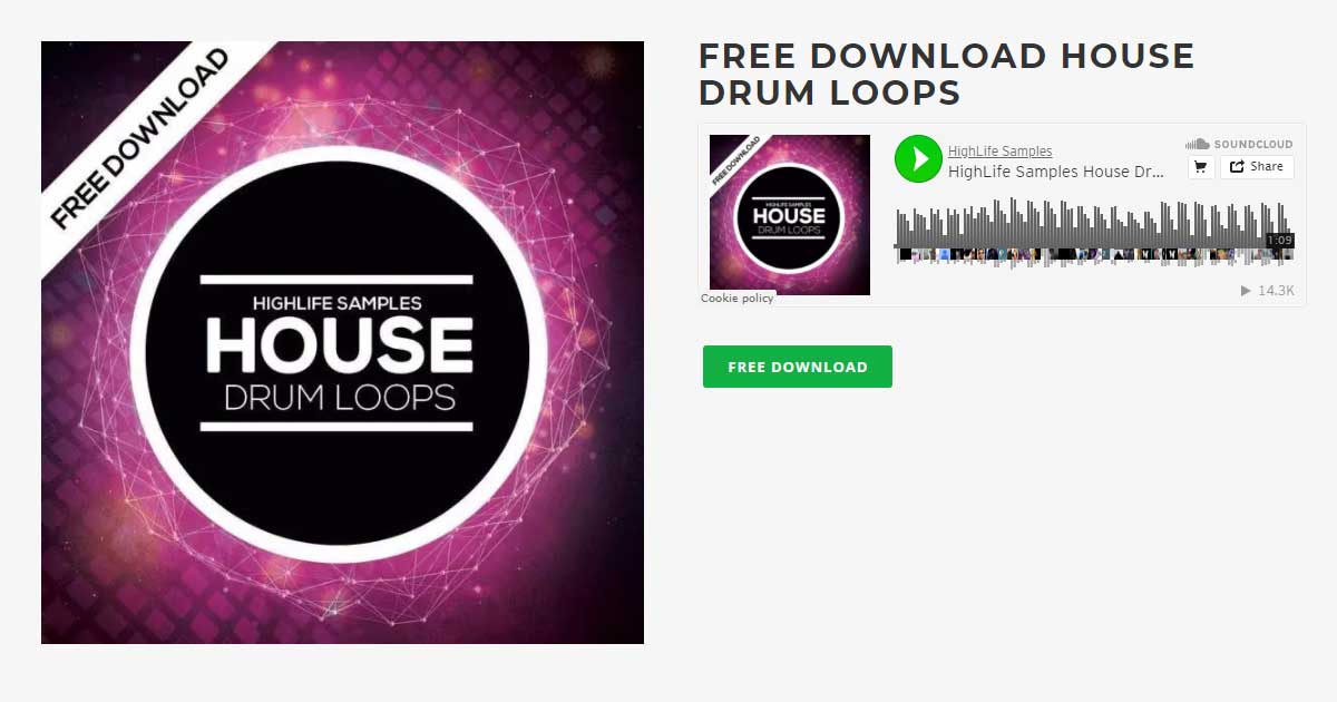 Free house drum loops new arrivals