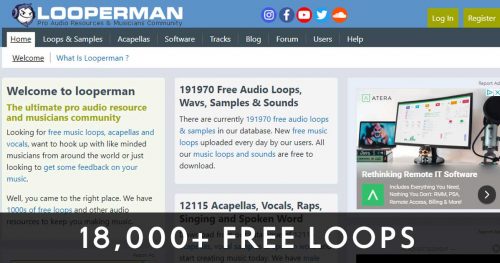 Download Free Loops From Looperman