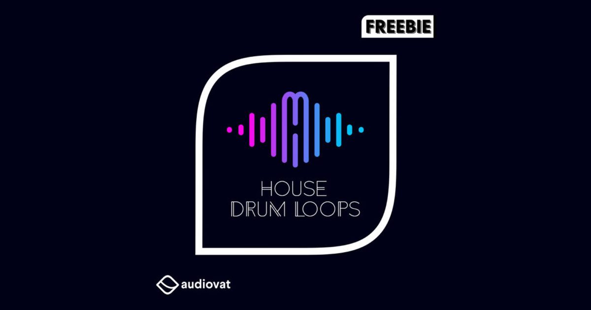 Get 100 Free House Drum Loops From Audio Vat